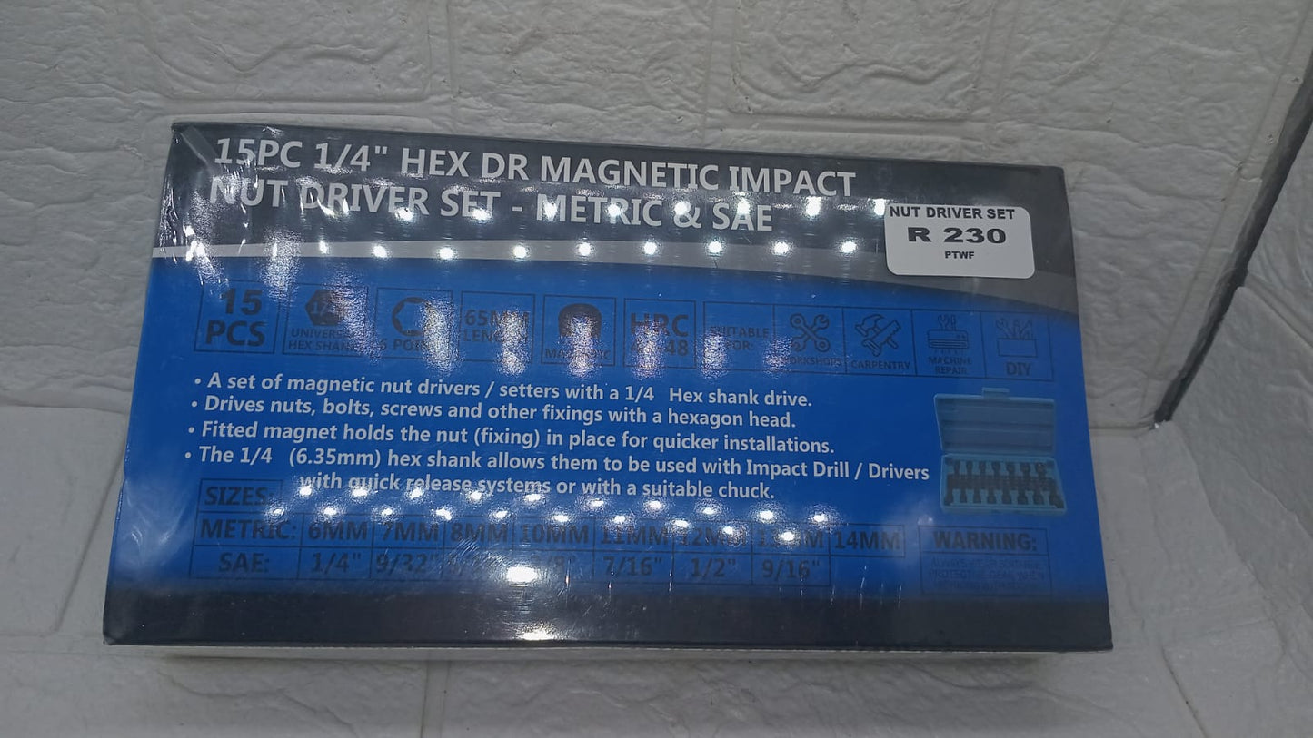 NUT DRIVER SET