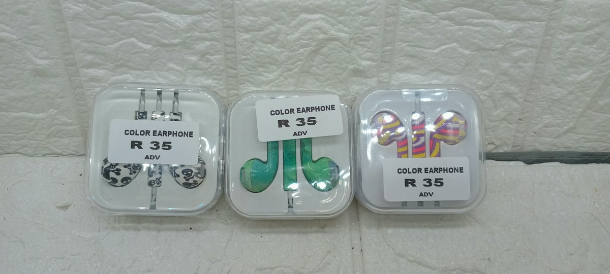 COLOR EARPHONES