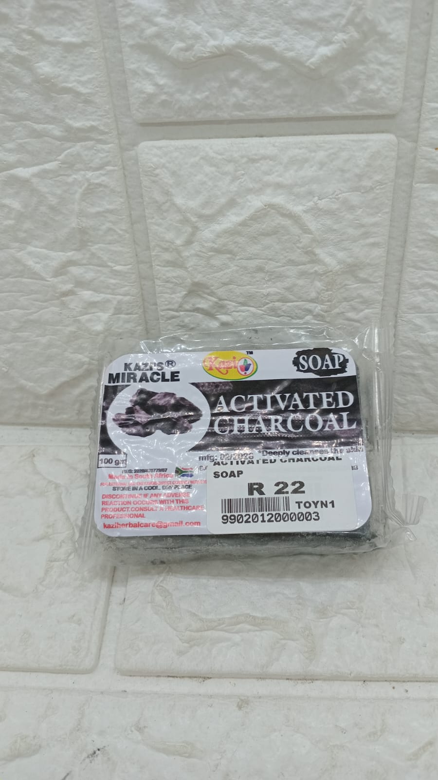 ACTIVATED CHARCOAL SOAP