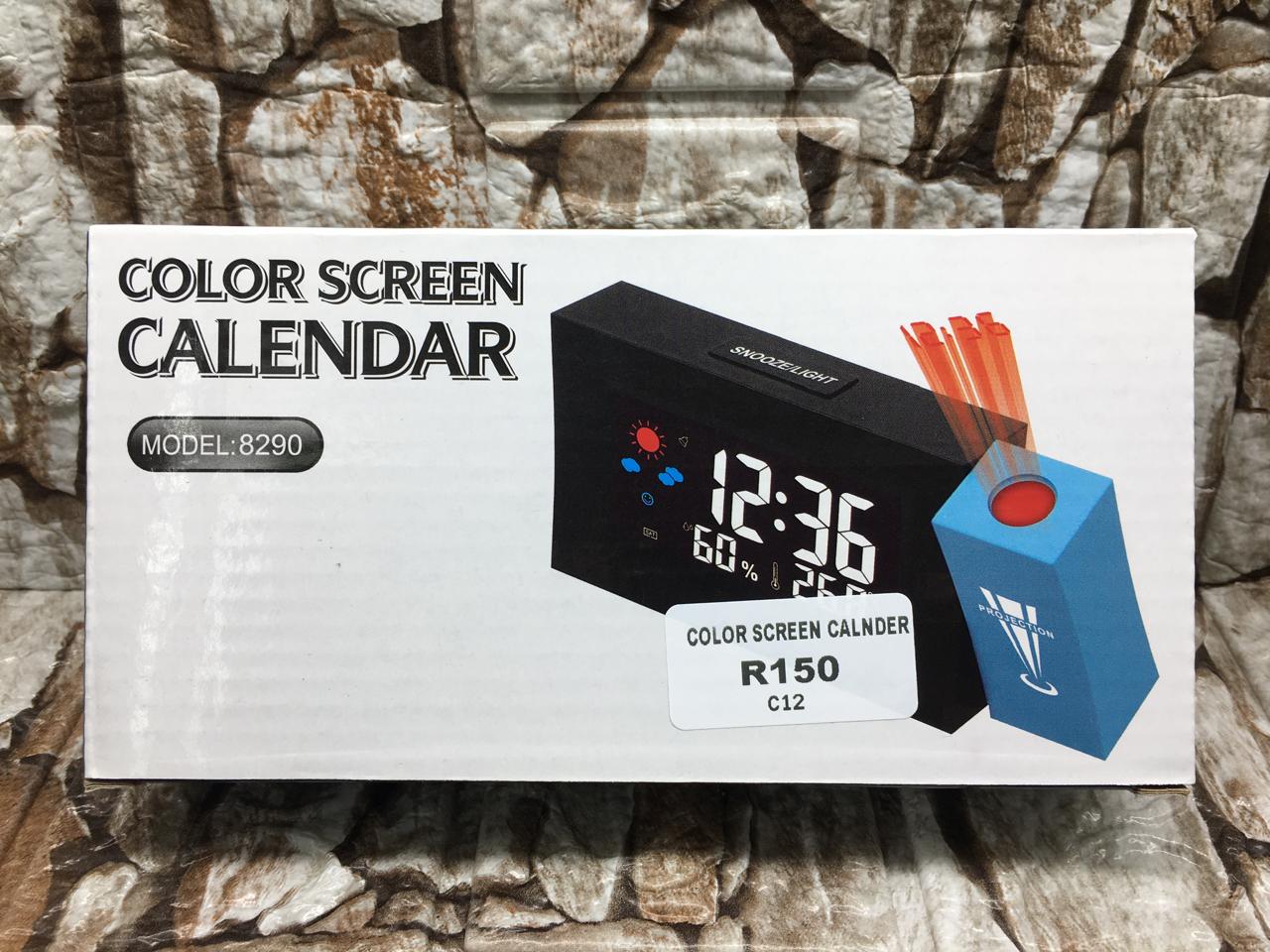 COLOR SCREEN CALENDAR