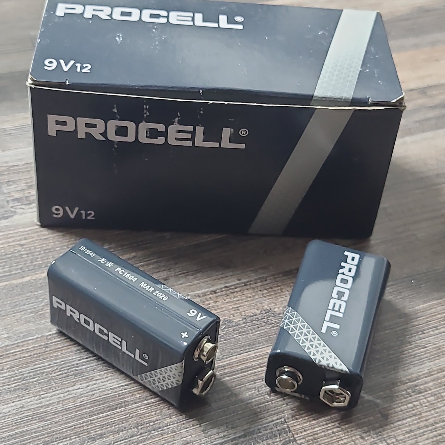 Procell 9v battery