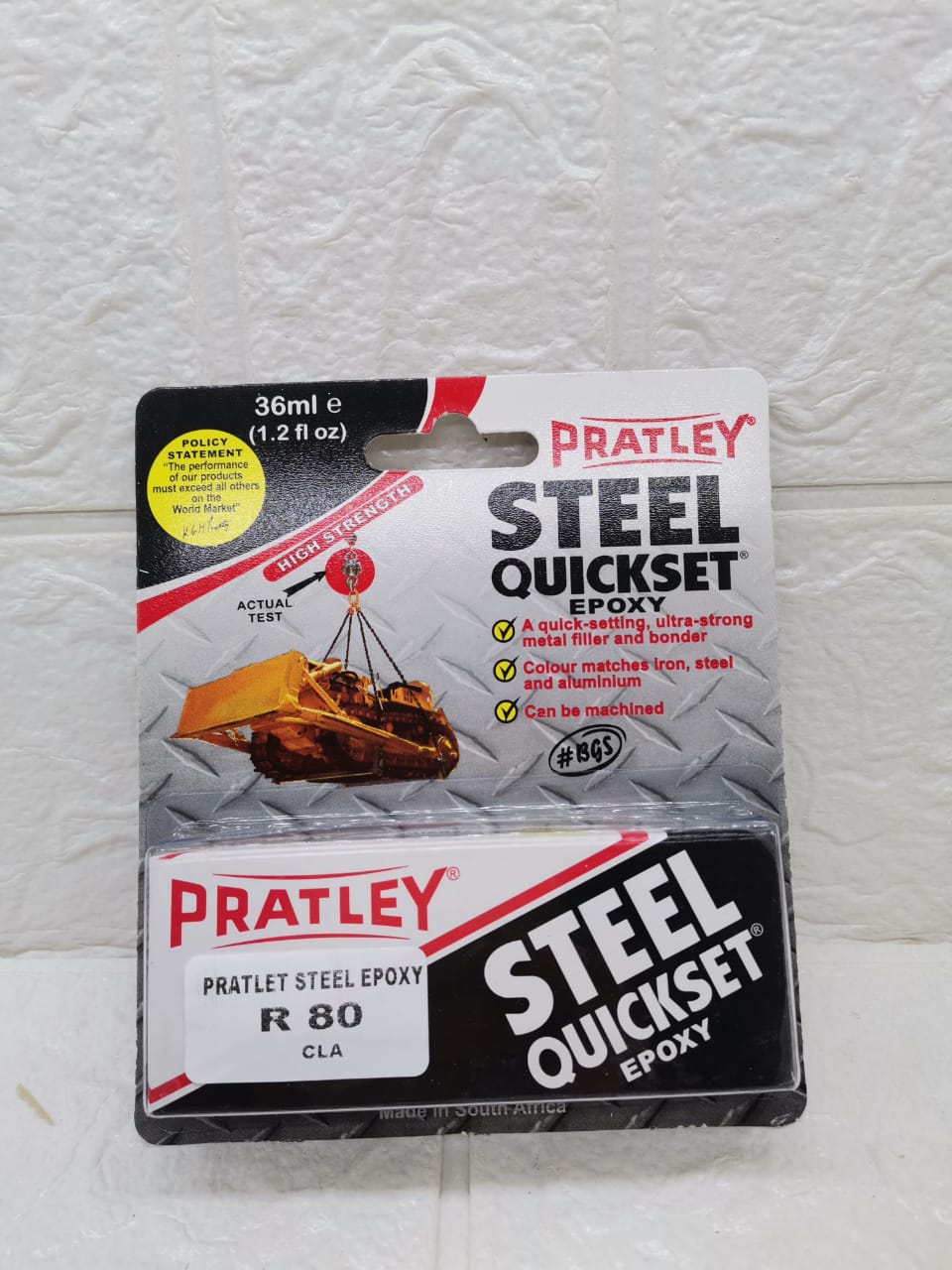 PRATLEY STEEL EPOXY QUICKSET