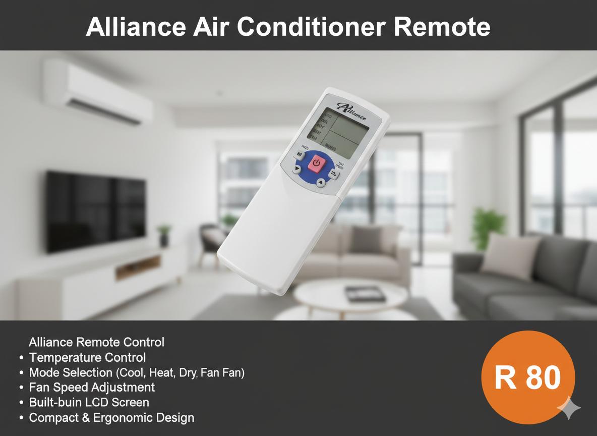 ALLIANCE AIR CONDITIONER REMOTE