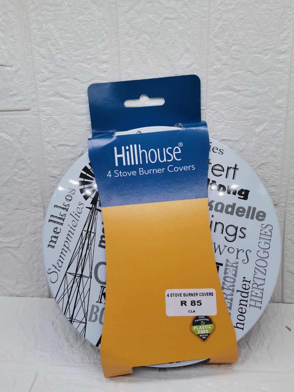 4 PIECE STOVE COVERS