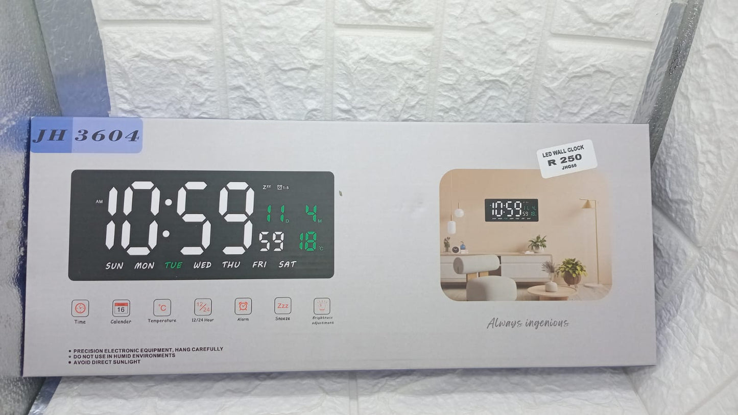 LED WALL CLOCK