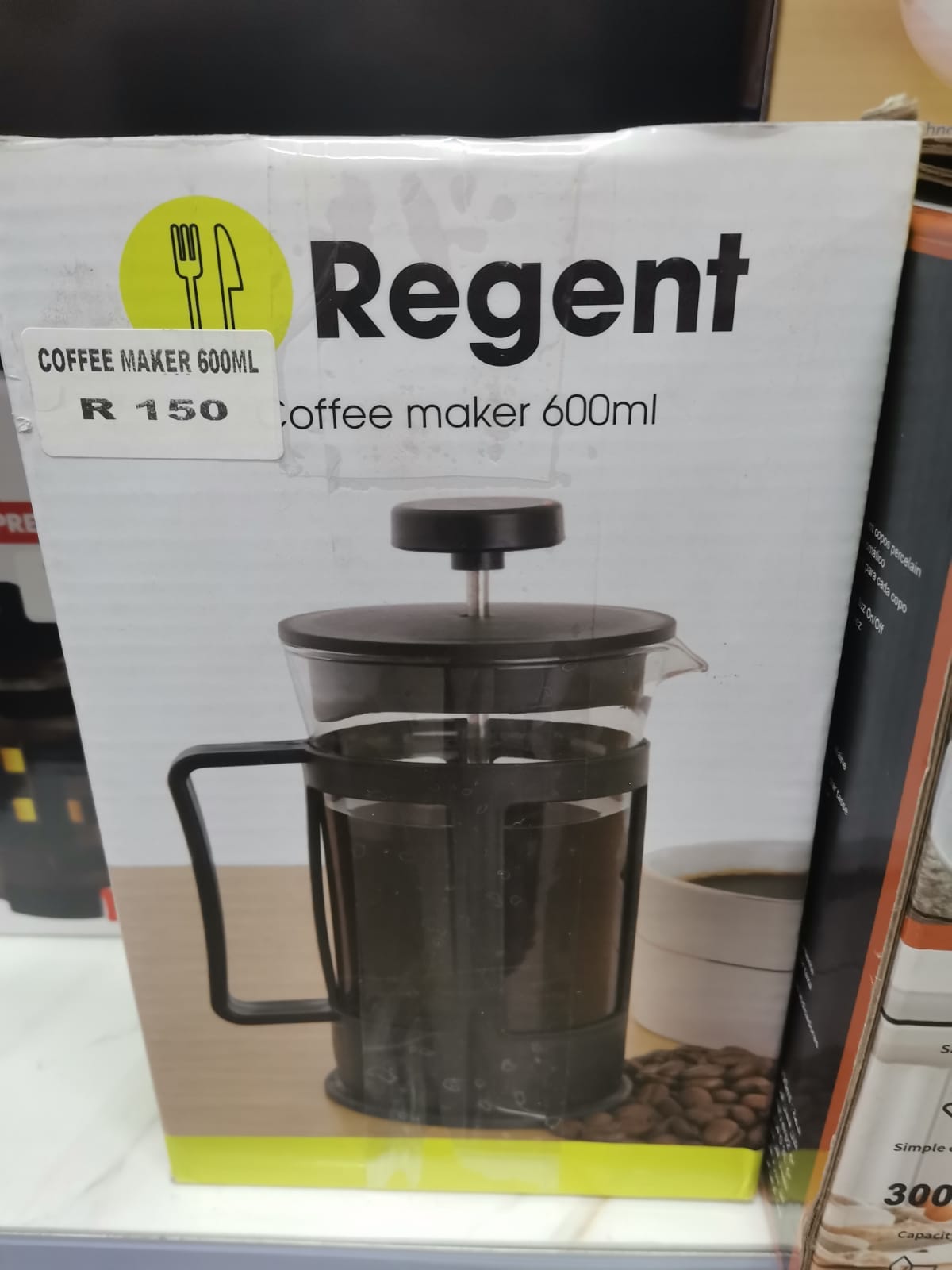 REGENT COFFEE MAKER 600ML