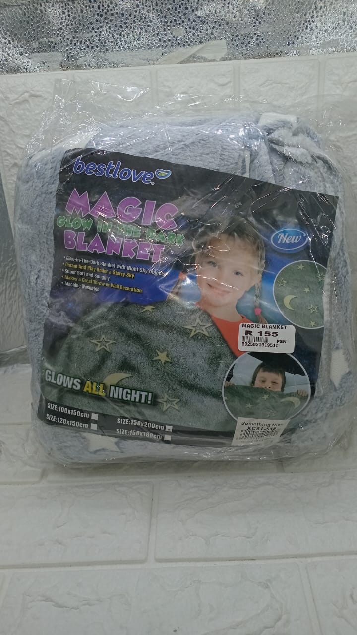 MAGIC GLOW IN THE DARK BLANKET