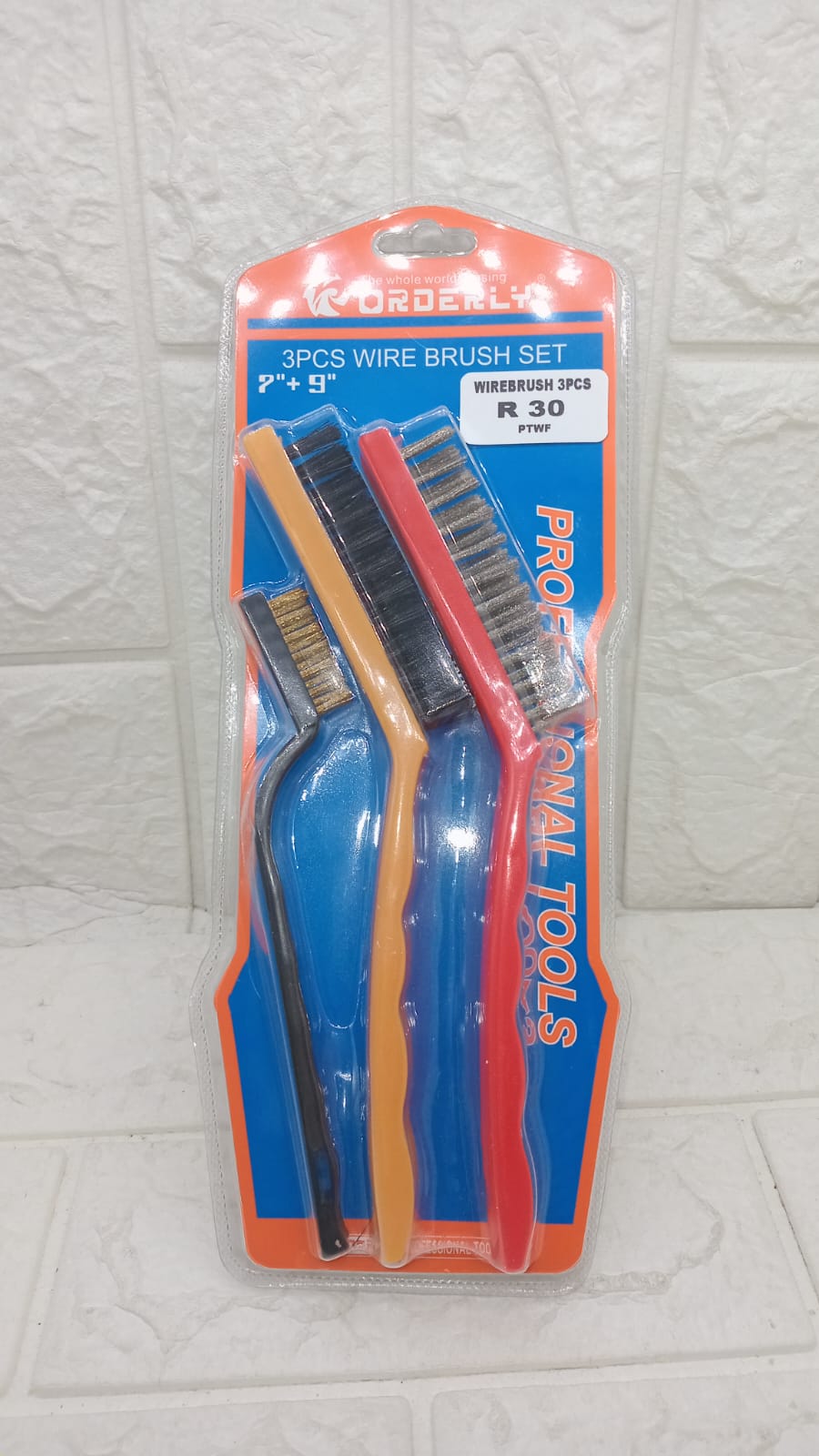 ORDERLY 3 PIECE WIRE BRUSH