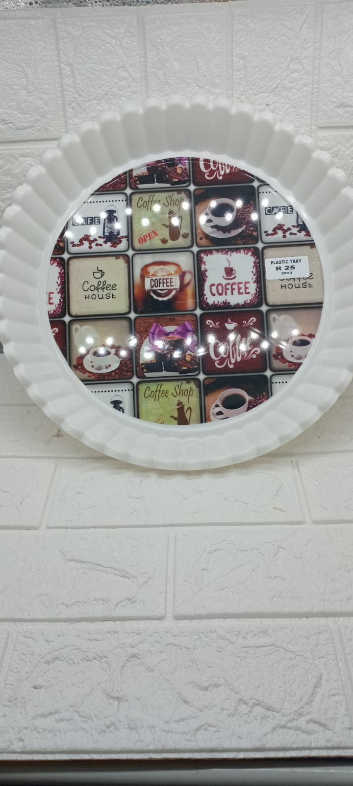 PLASTIC COFFEE TRAY