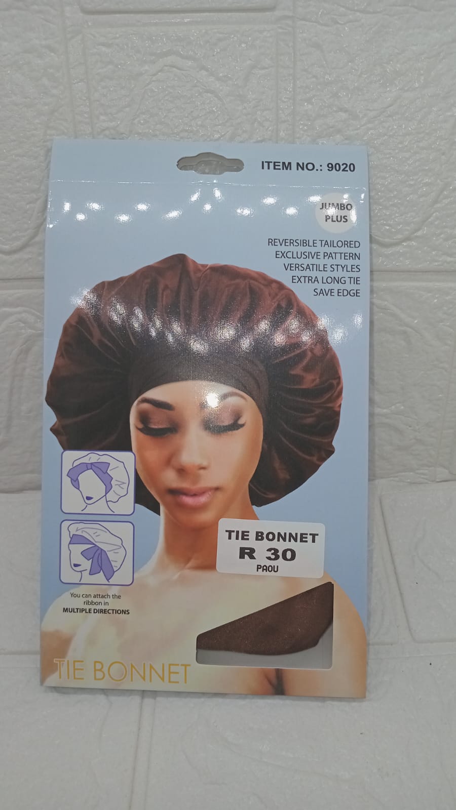 HAIR TIE BONNET