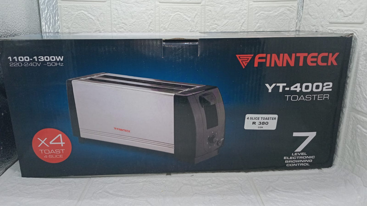 FINNTECK 4 SLICE TOASTER