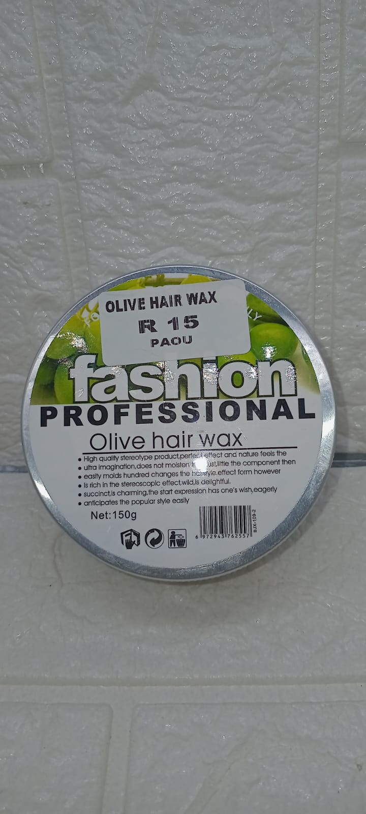 FASHION OLIVE HAIR WAX