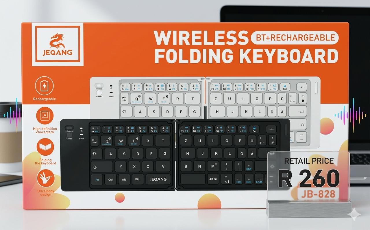 WIRELESS FOLDING KEYBOARD