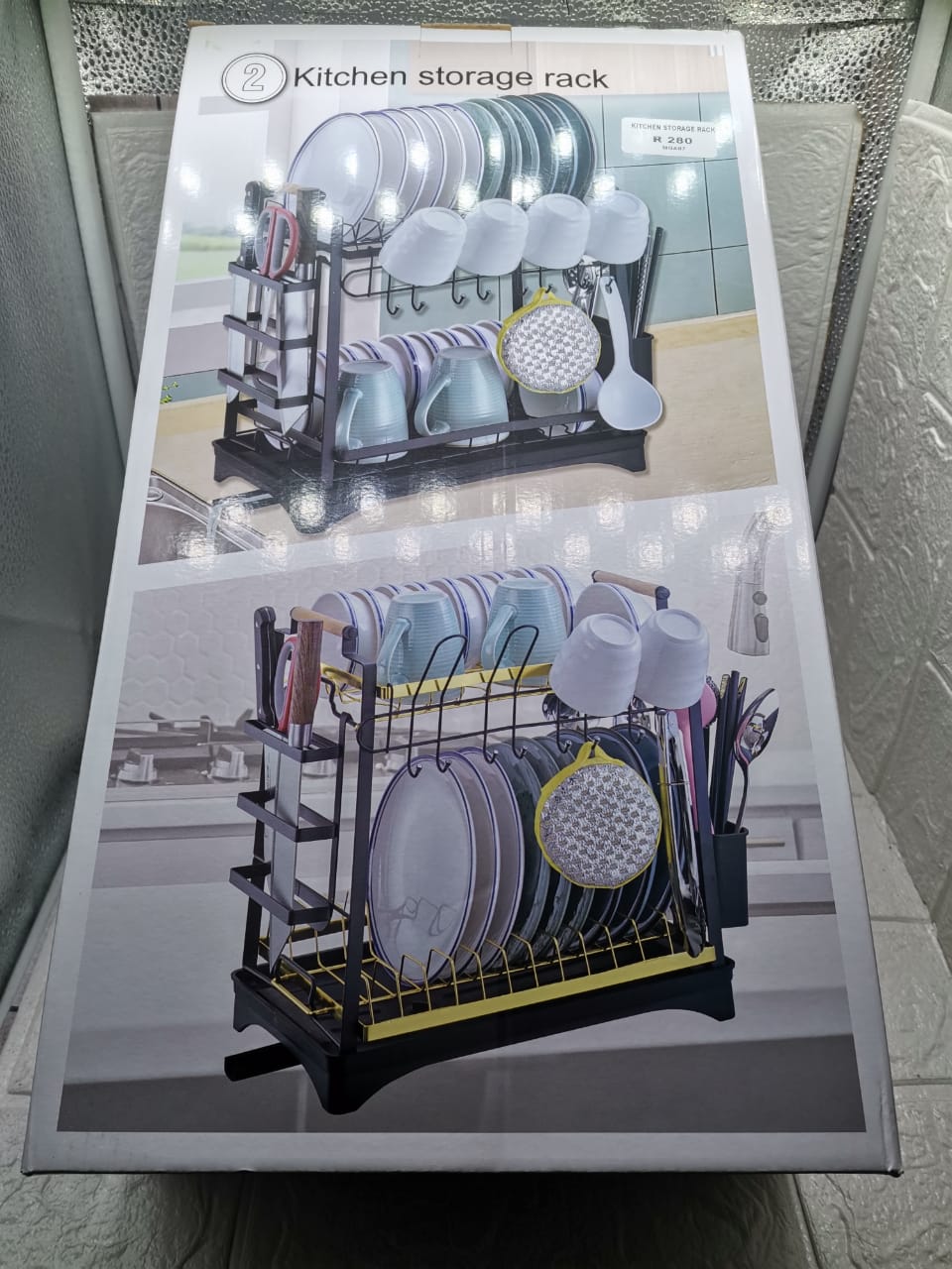 KITCHEN STORAGE RACK