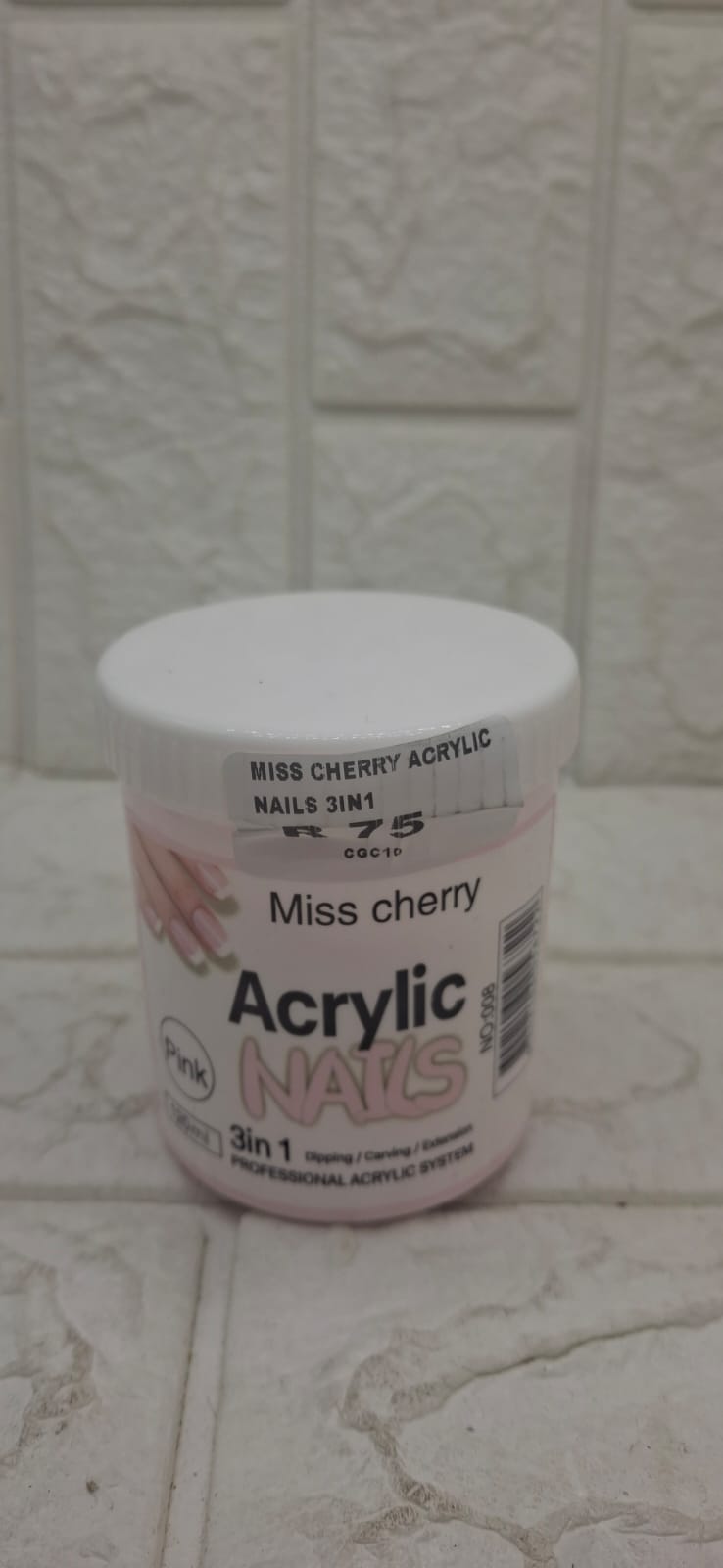 MISS CHERRY PINK 3 IN 1 ACRYLIC POWDER