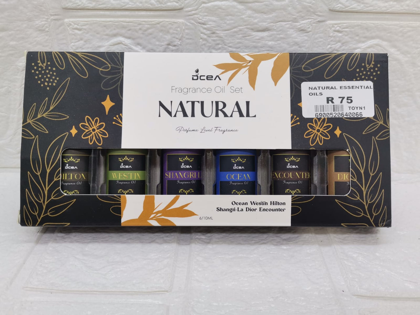 NATURAL FRAGRANCE OIL SET
