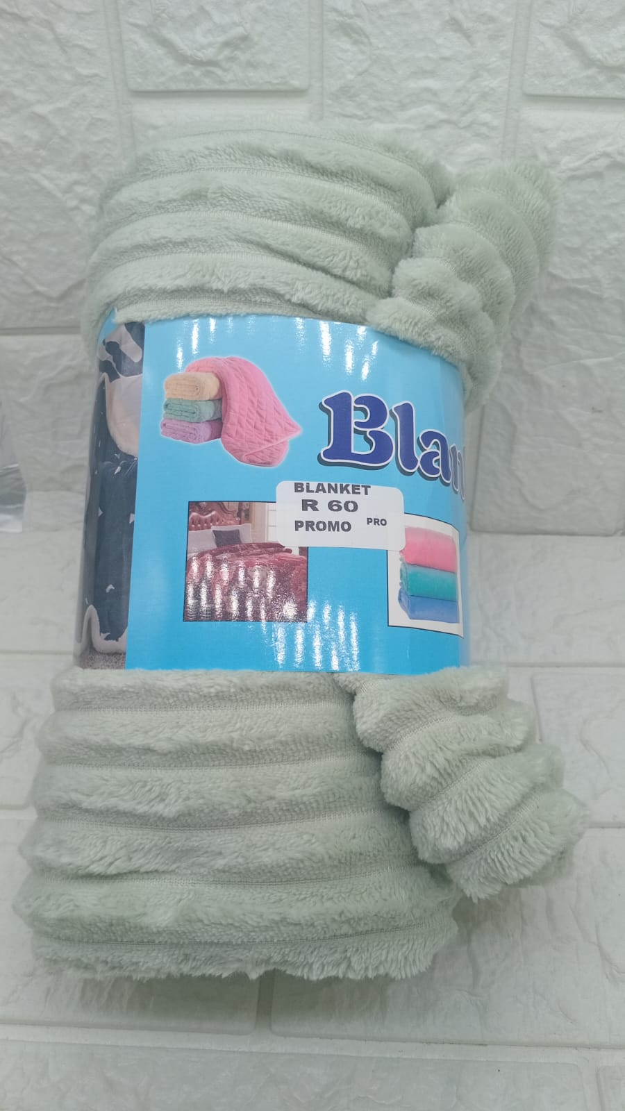 MINT GREEN SOFT BLANKET