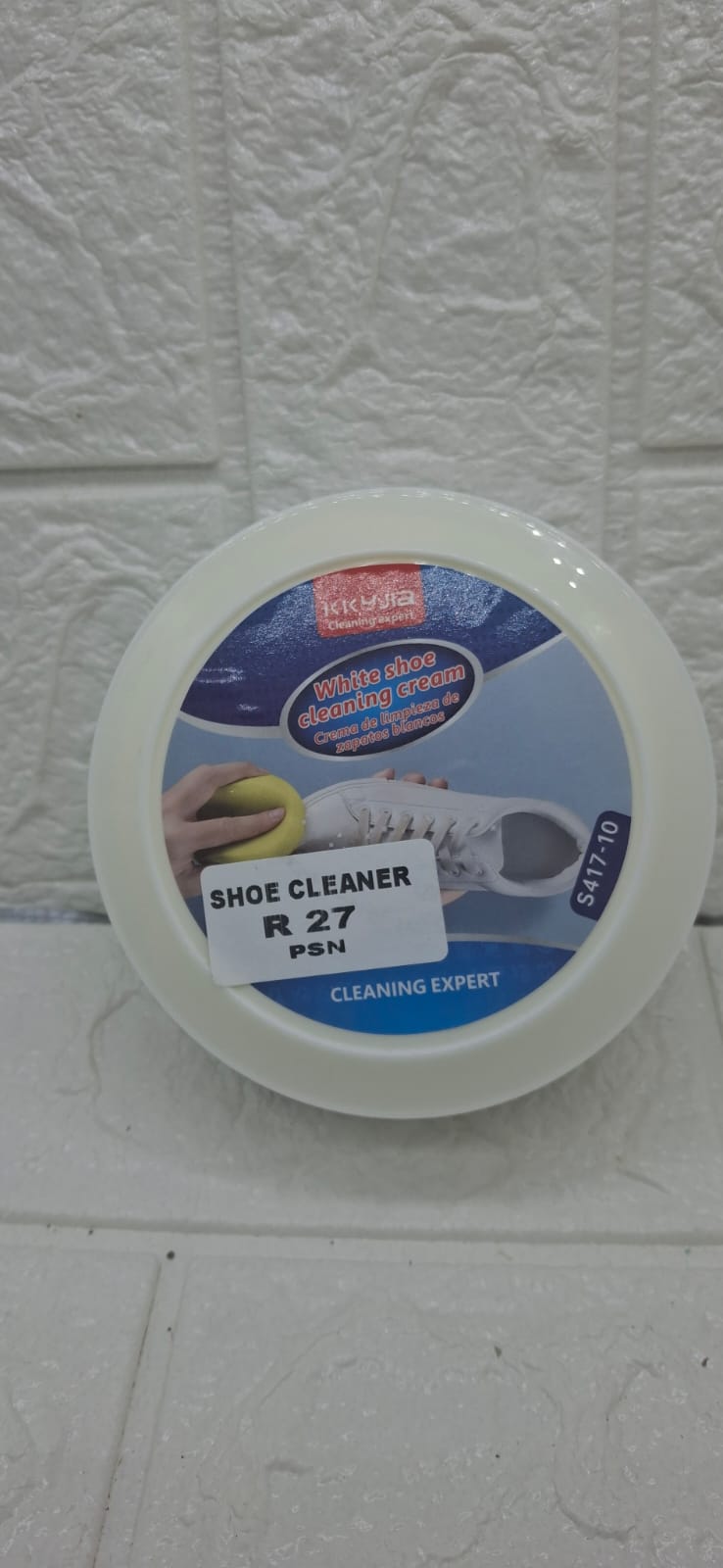 WHITE SHOE CLEANING CREAM