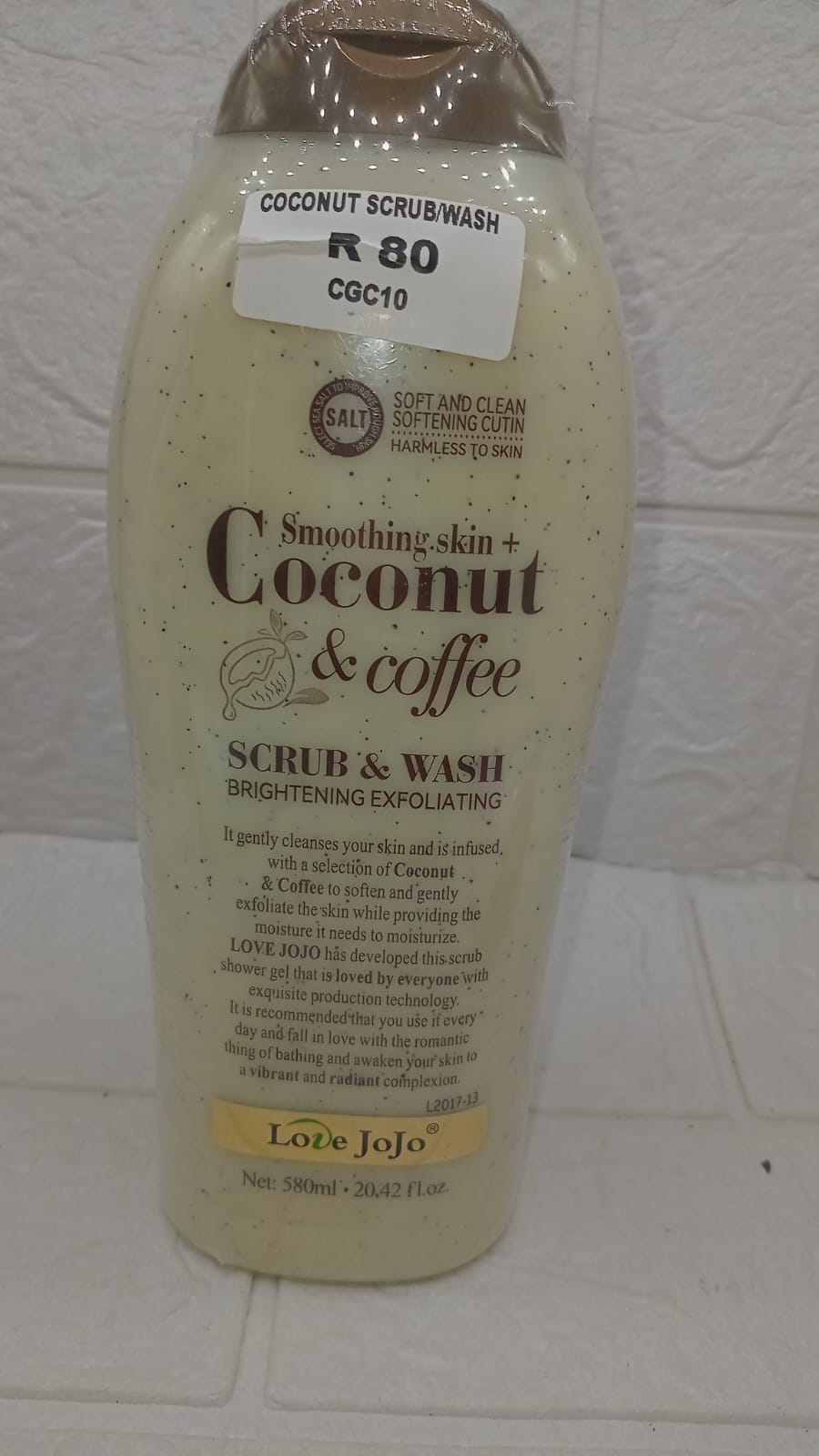 COCONUT AND COFFEE WASH AND SCRUB