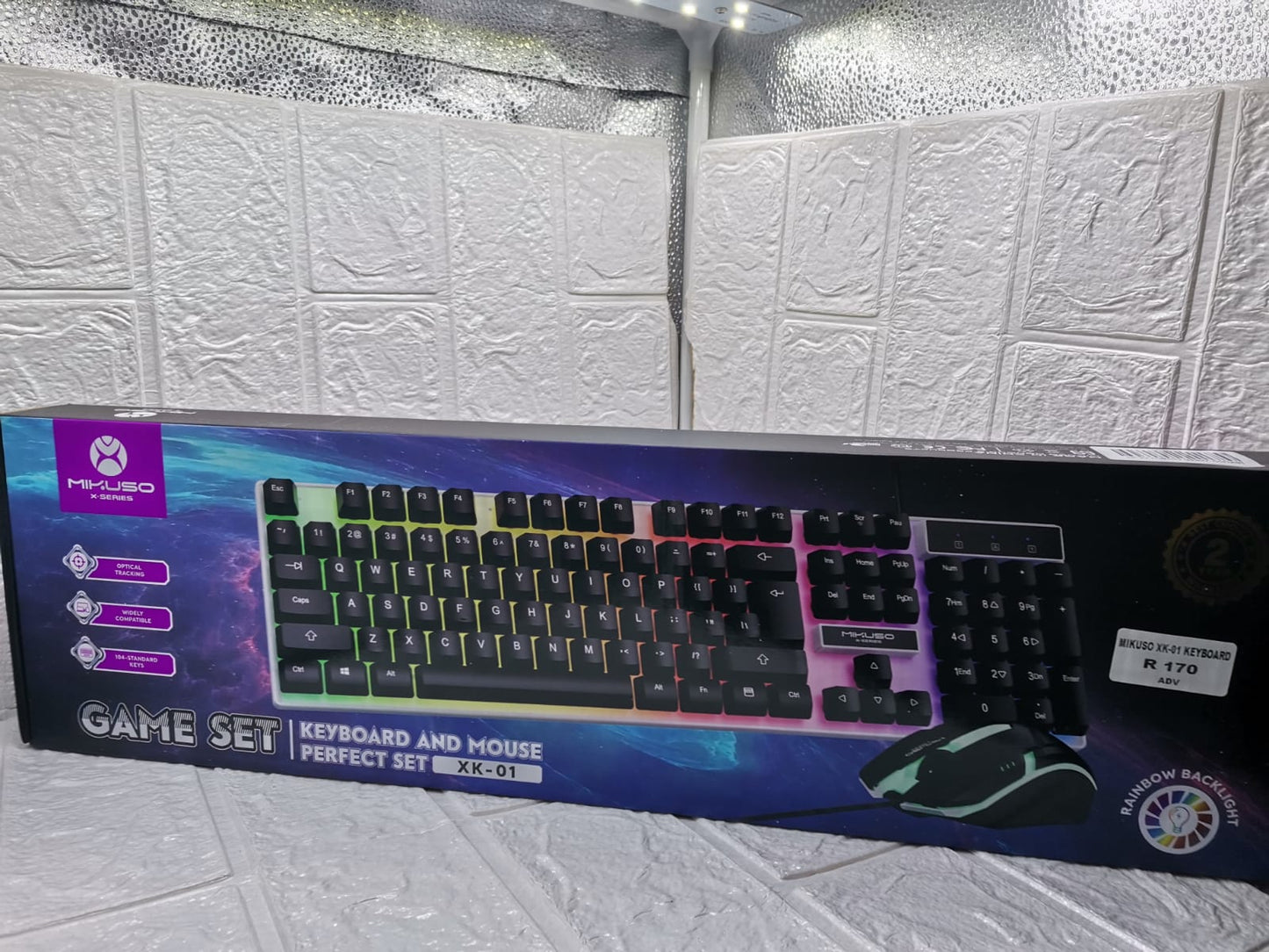 MIKUSO KEYBOARD AND MOUSE GAME SET