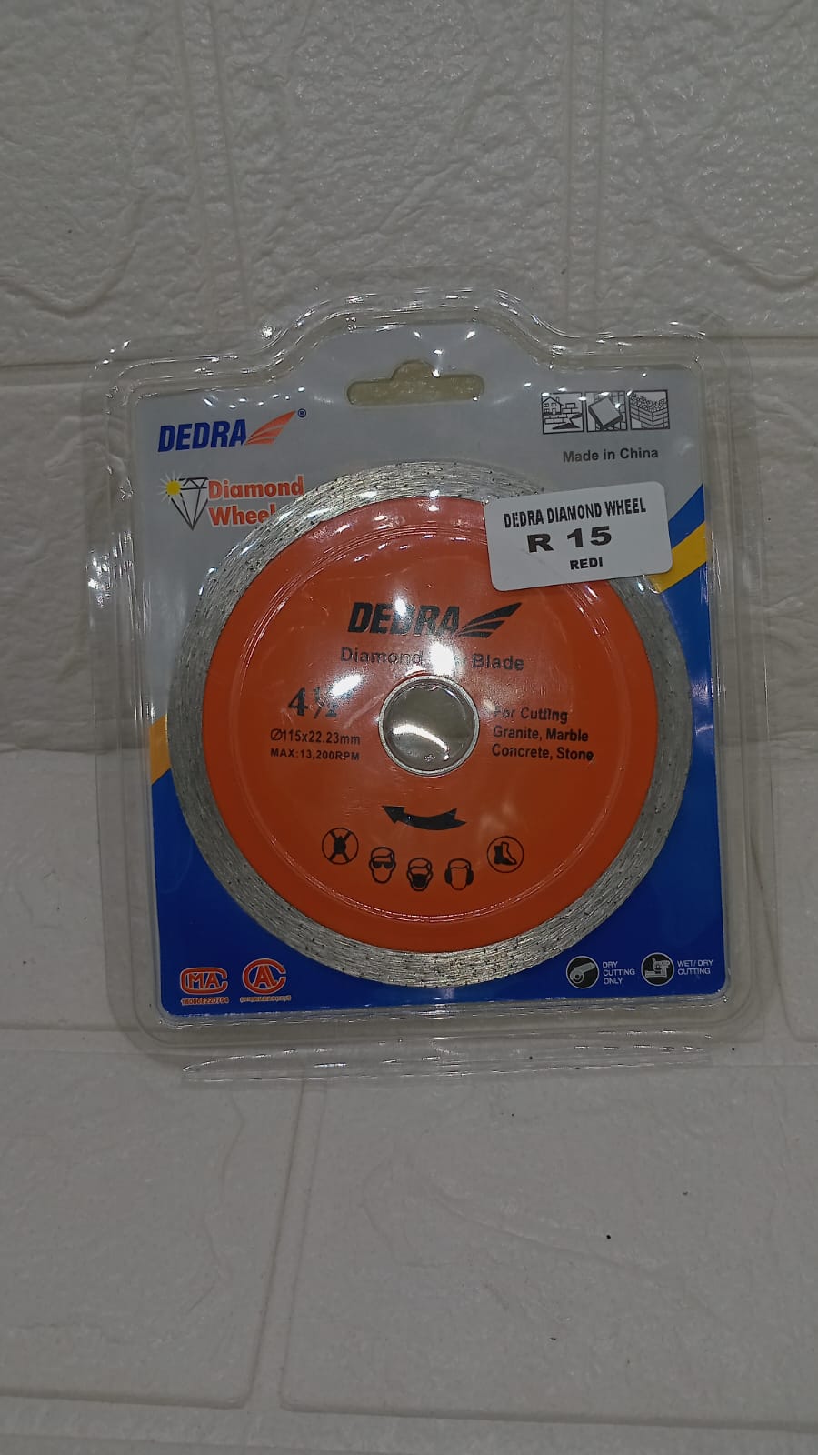 DEDRA DIAMOND WHEEL
