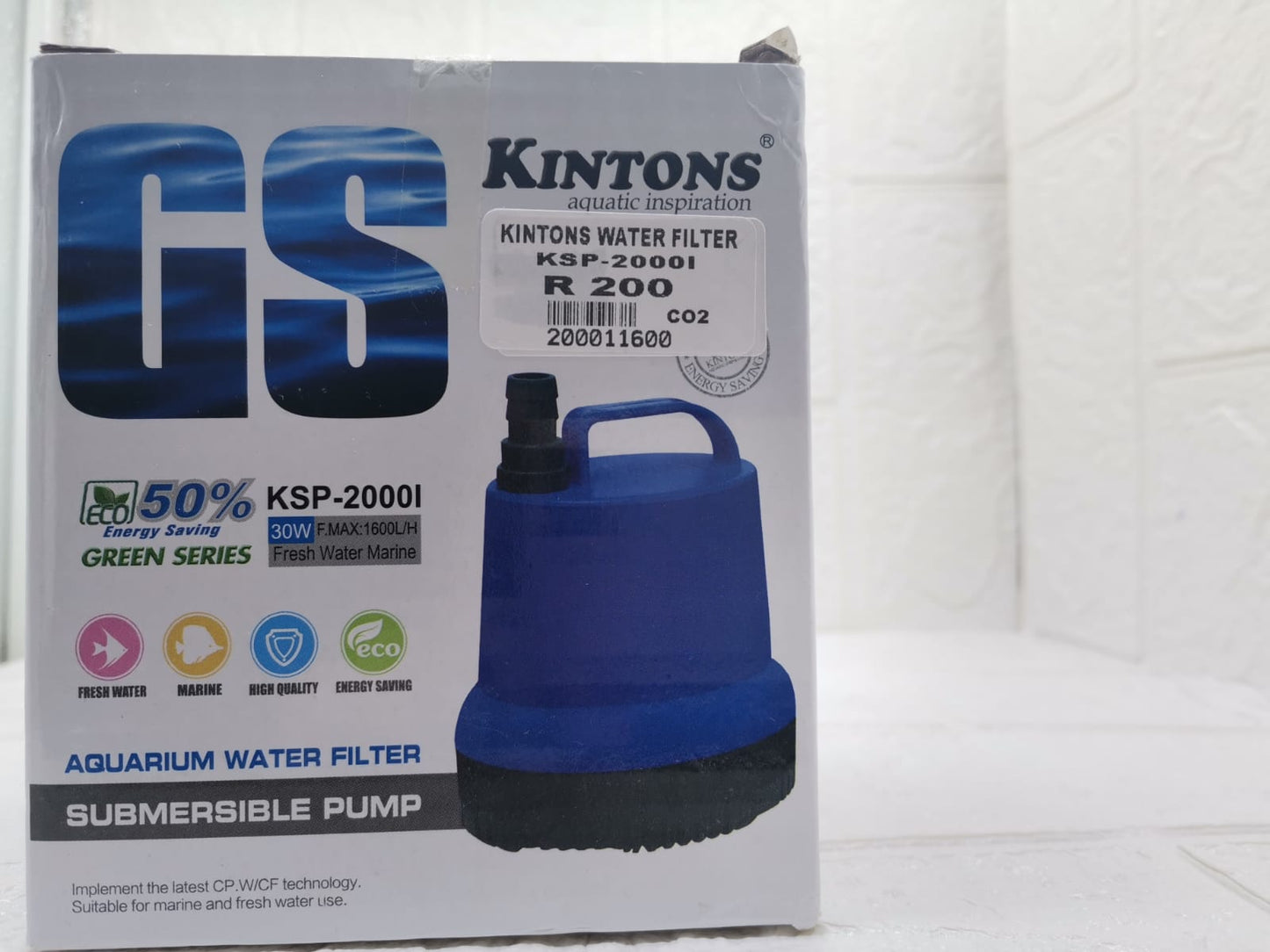 KINTONS WATER FILTER