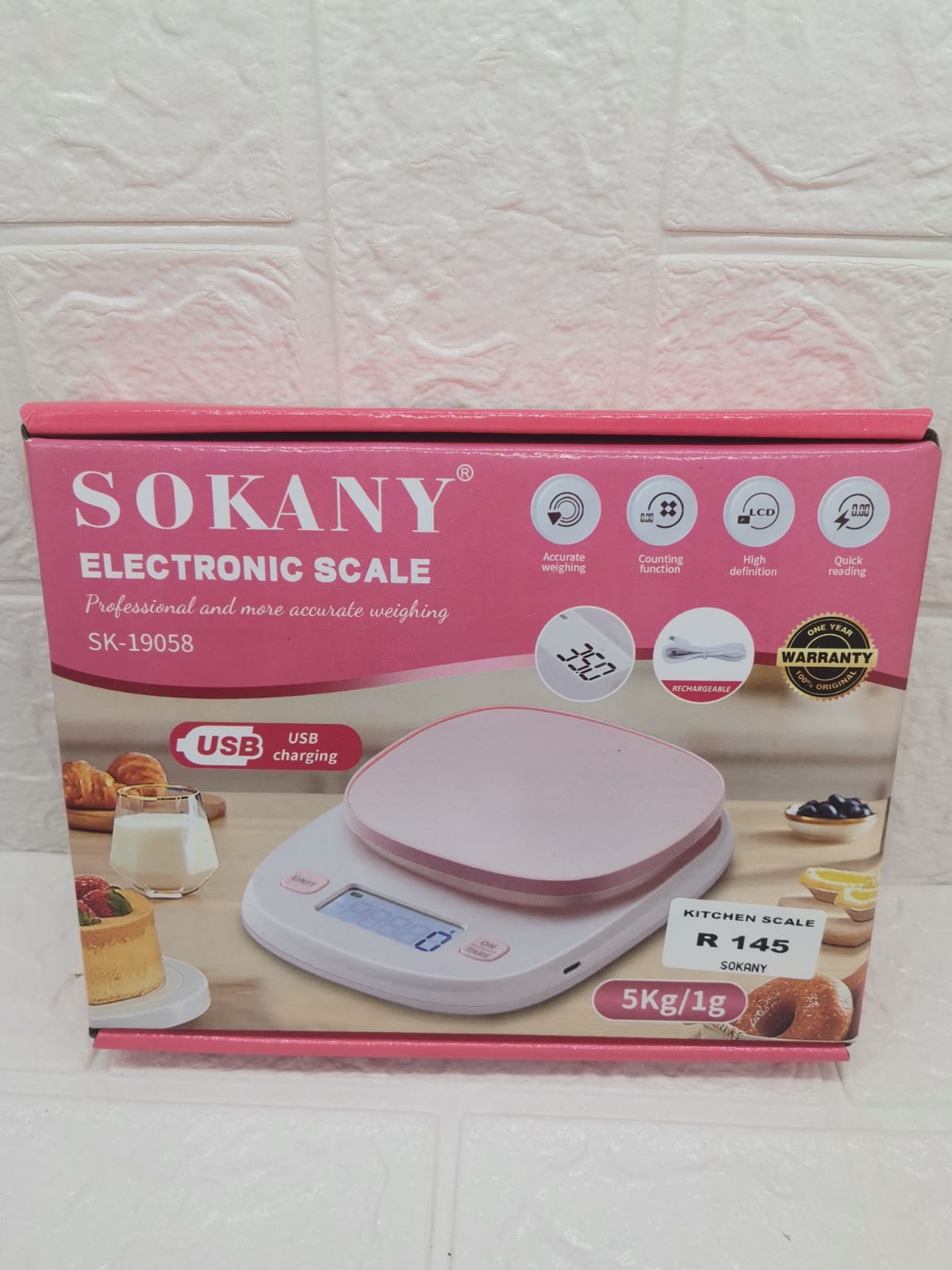 SOKANY ELECTRONIC KITCHEN SCALE