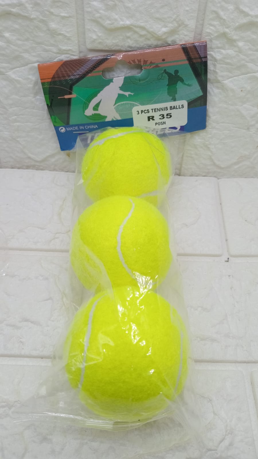 3 PACK TENNIS BALLS