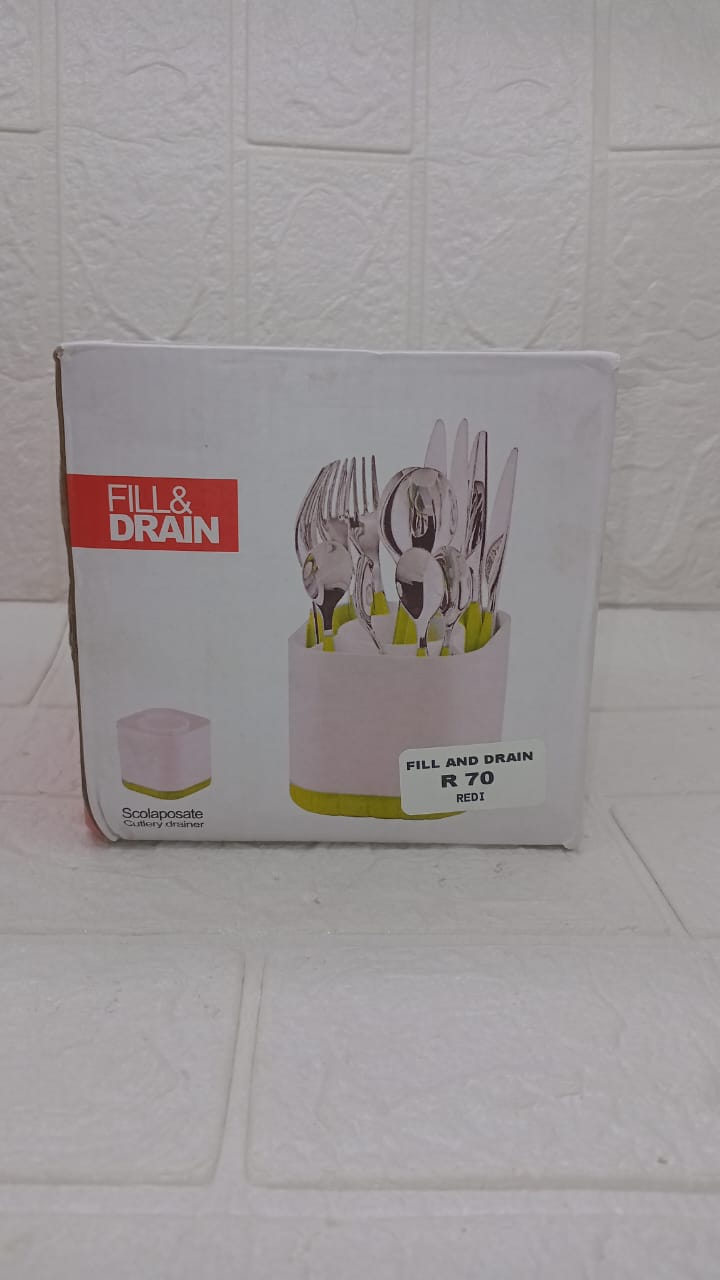 FILL&DRAIN CUTLERY SET