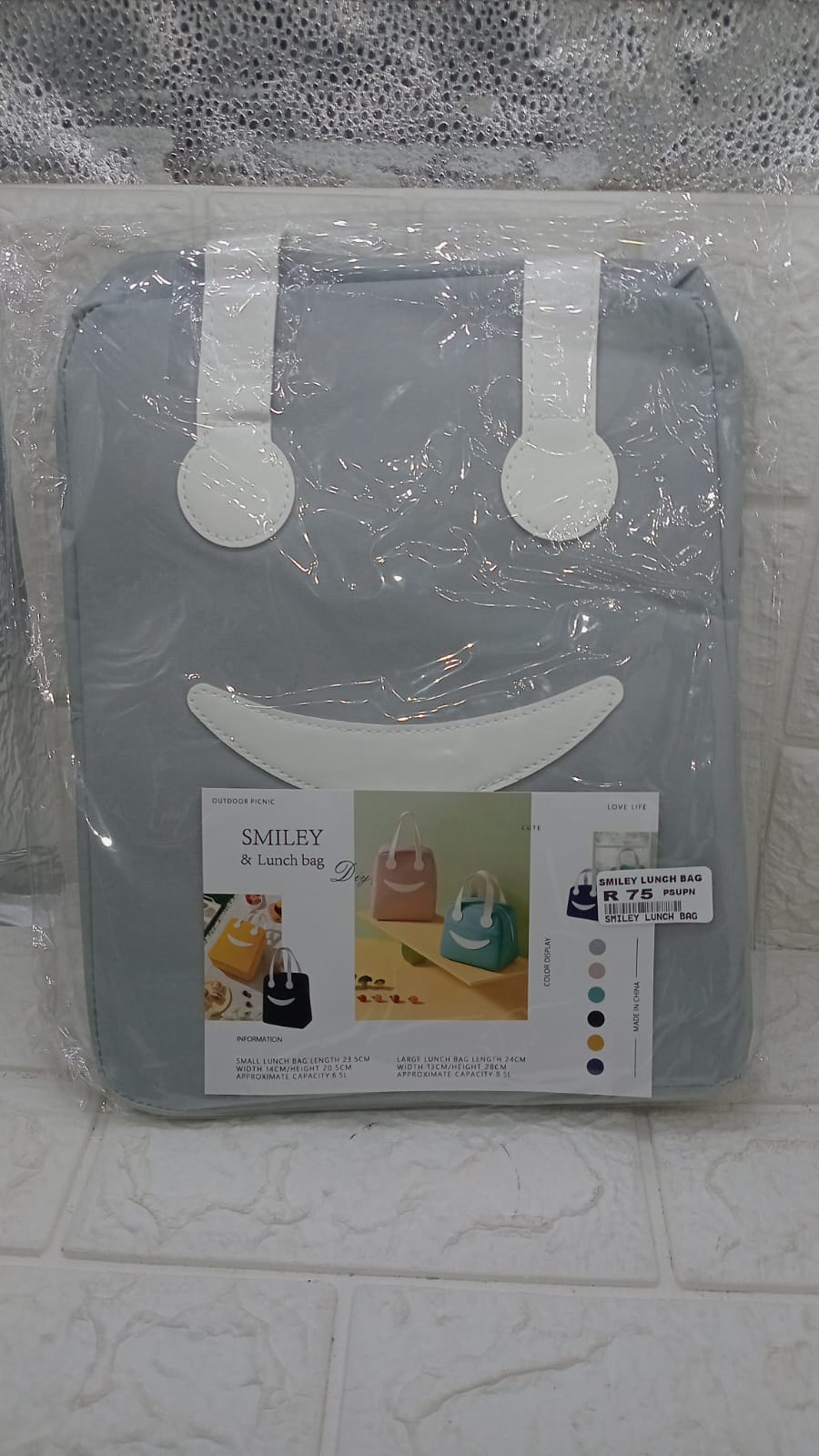 SMILEY LUNCH BAGS