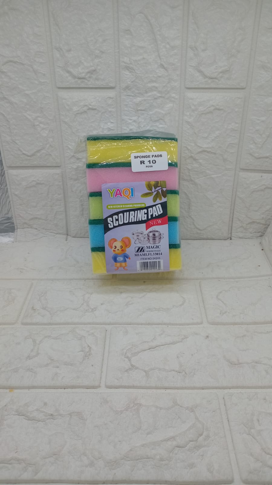 5 PIECE SPONGE PADS