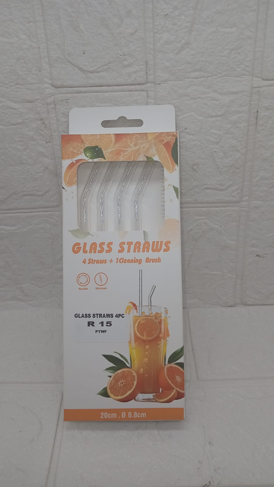 GLASS STRAWS