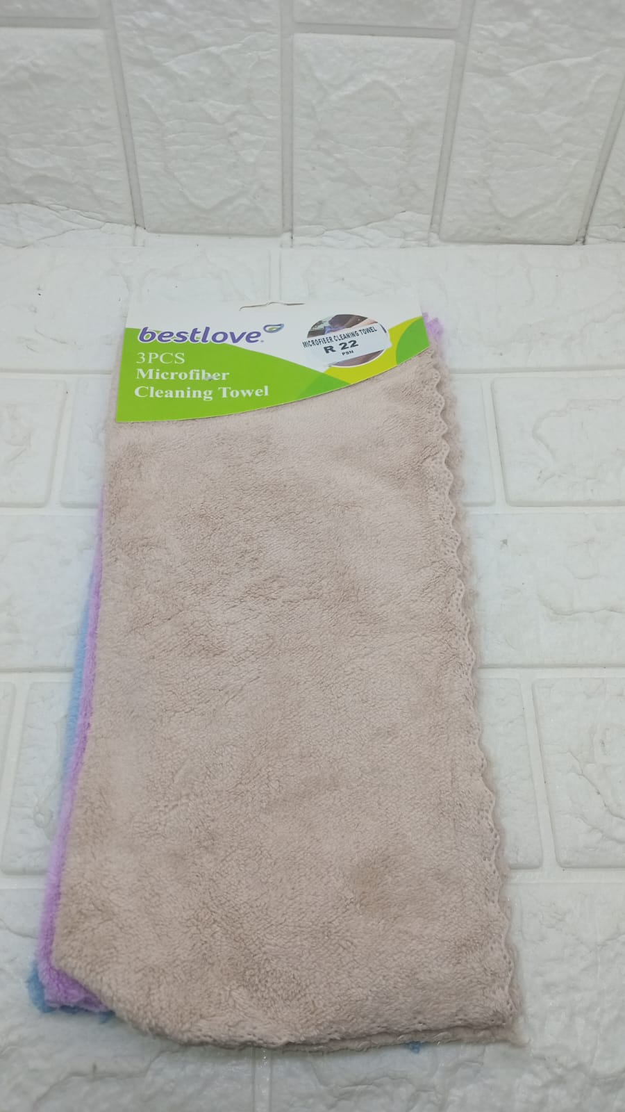 3PCS MICROFIBRE CLEANING TOWELS