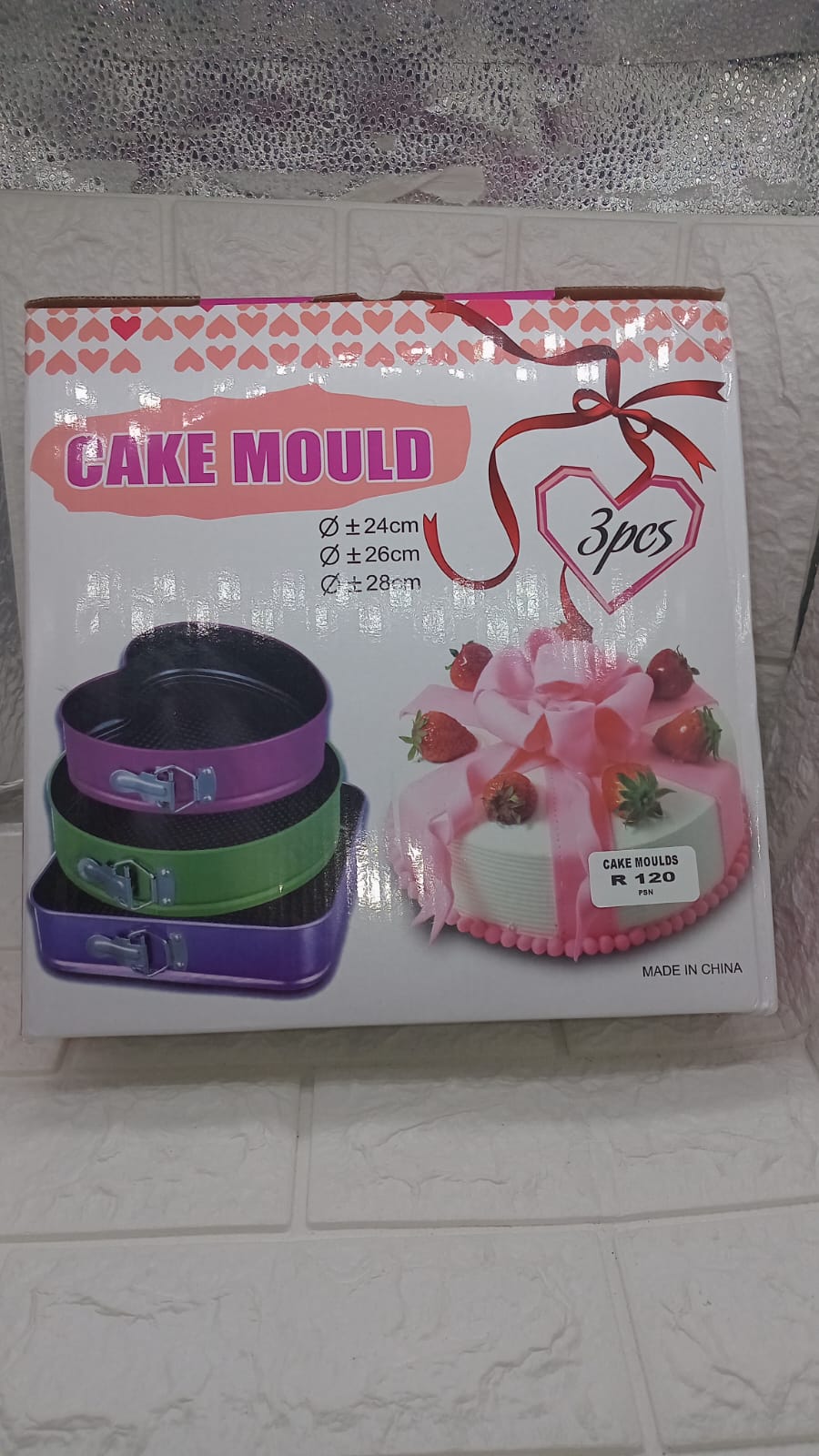 3PCS CAKE MOULD
