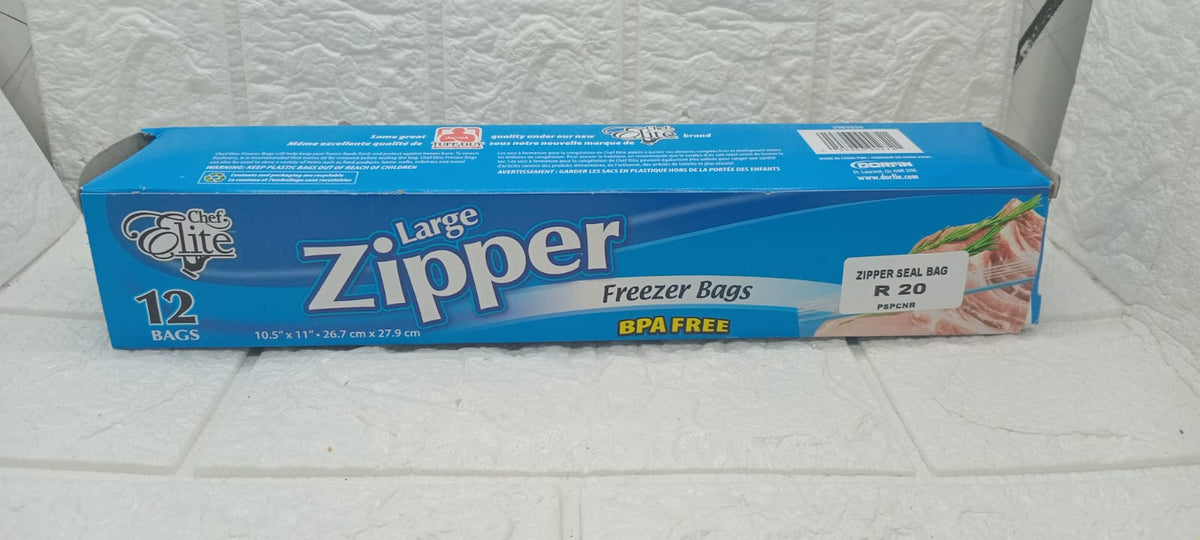 12 LARGE FREEZER BAGS