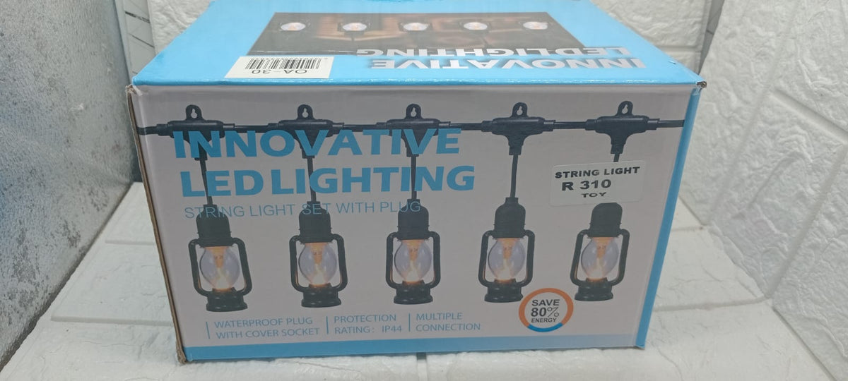 STRING LIGHT SET WITH PLUG
