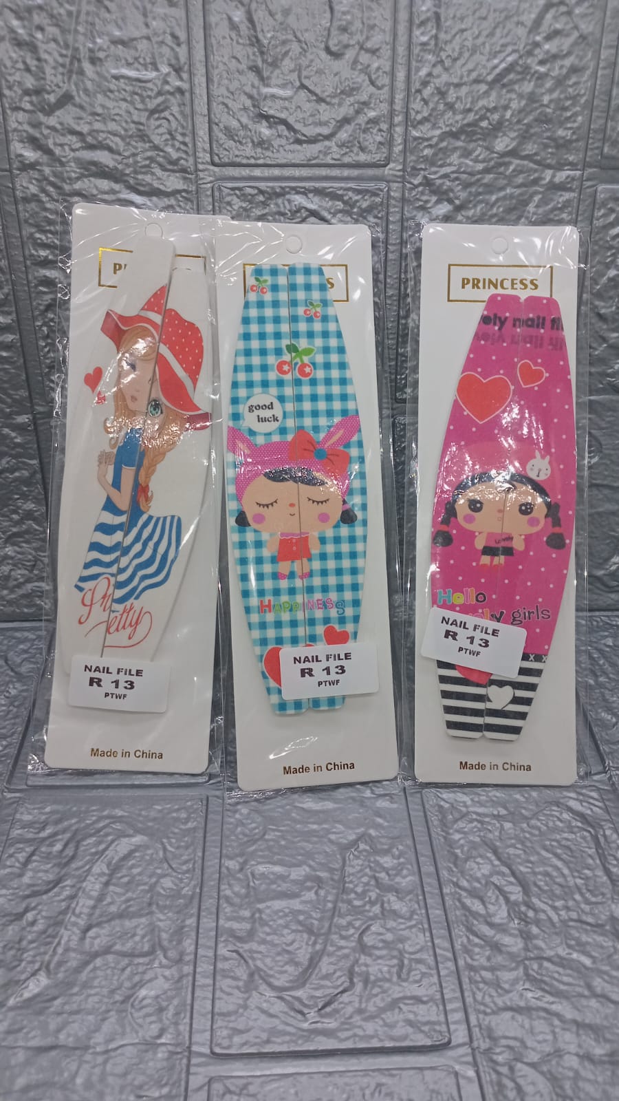 PRINCESS NAIL FILES