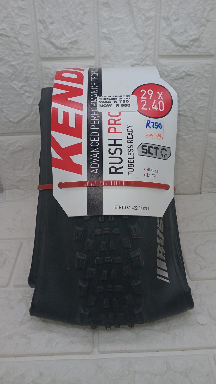 RUSH PRO TUBELESS READY