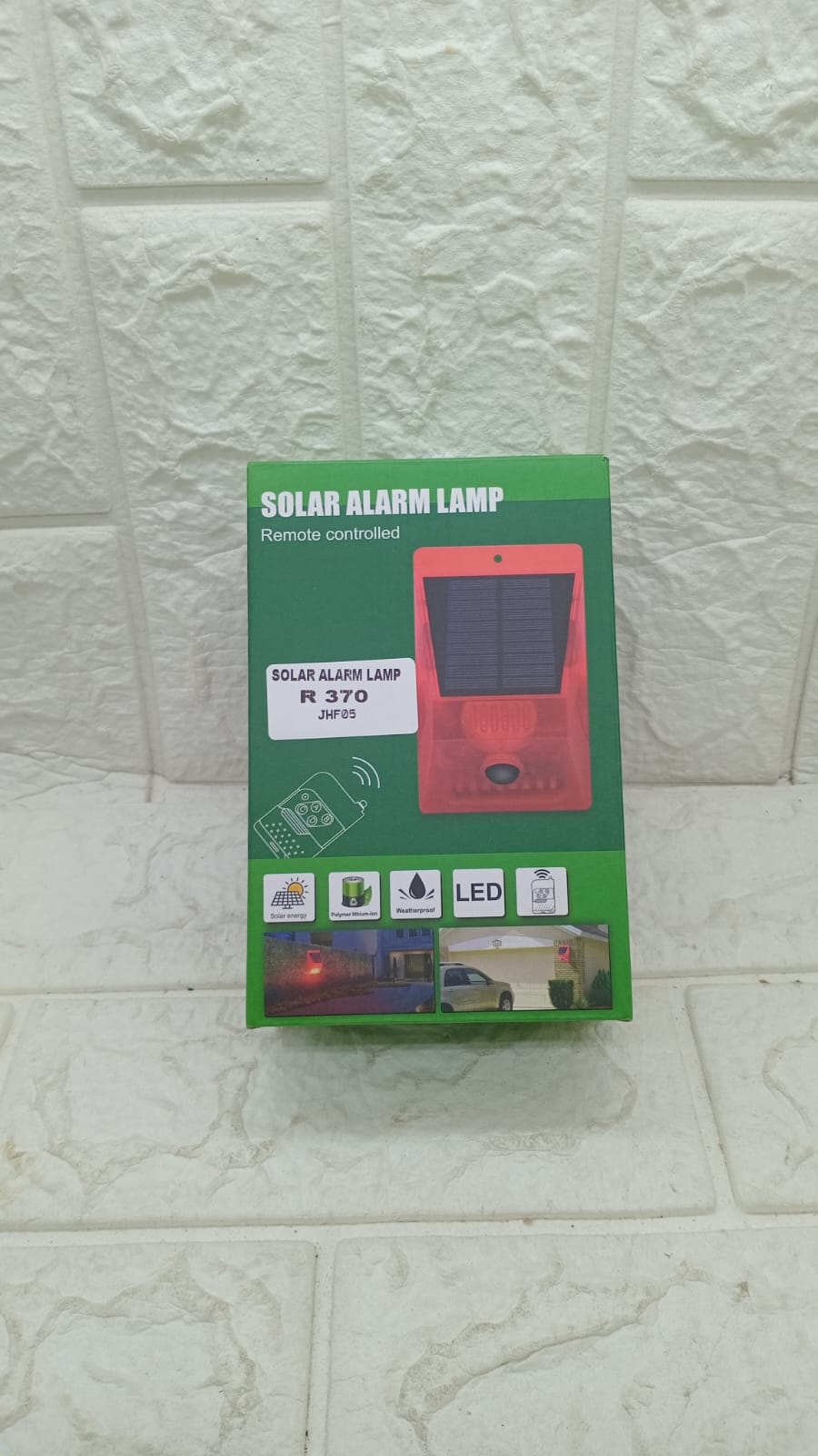 SOLAR ALARM LAMP