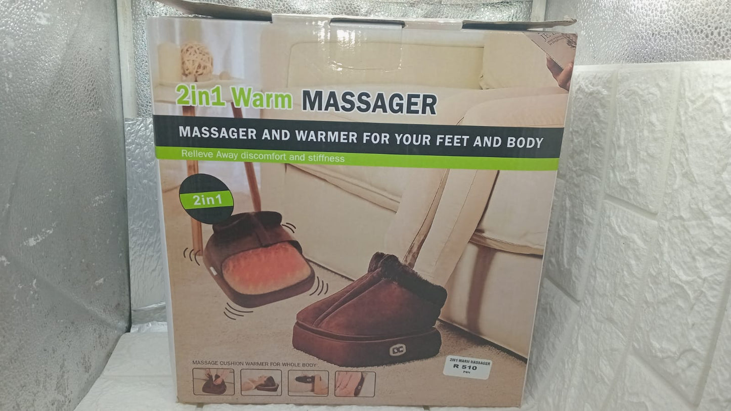 2 IN 1 WARM MASSAGER