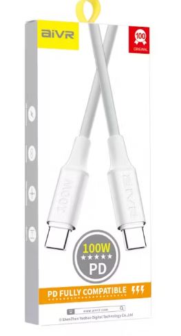 AIVR 100W 5A Data and Fast Charging Type-C Cables