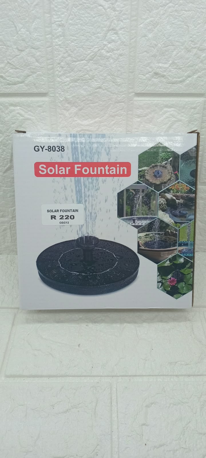 SOLAR FOUNTAIN