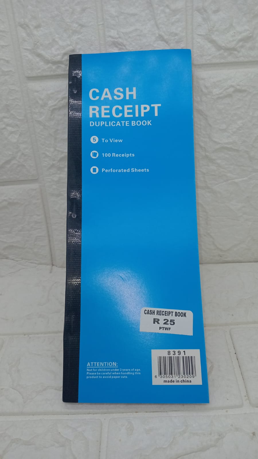 CASH RECEIPT BOOK