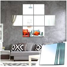 STICK ON MIRROR 25CM X 25CM SQUARE