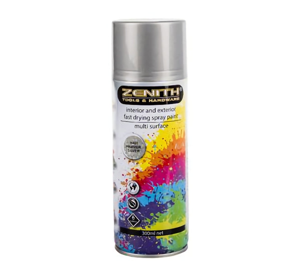 Zenith Spray Paint 300ml – Hammer Silver