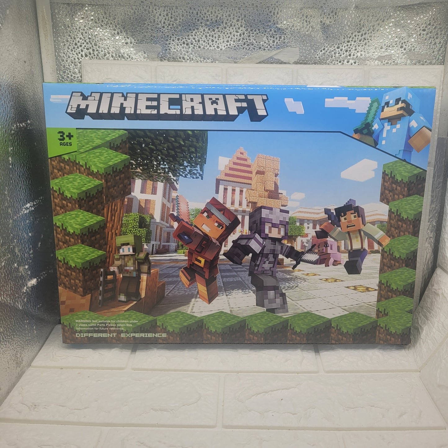 Minecraft minifigure block toys