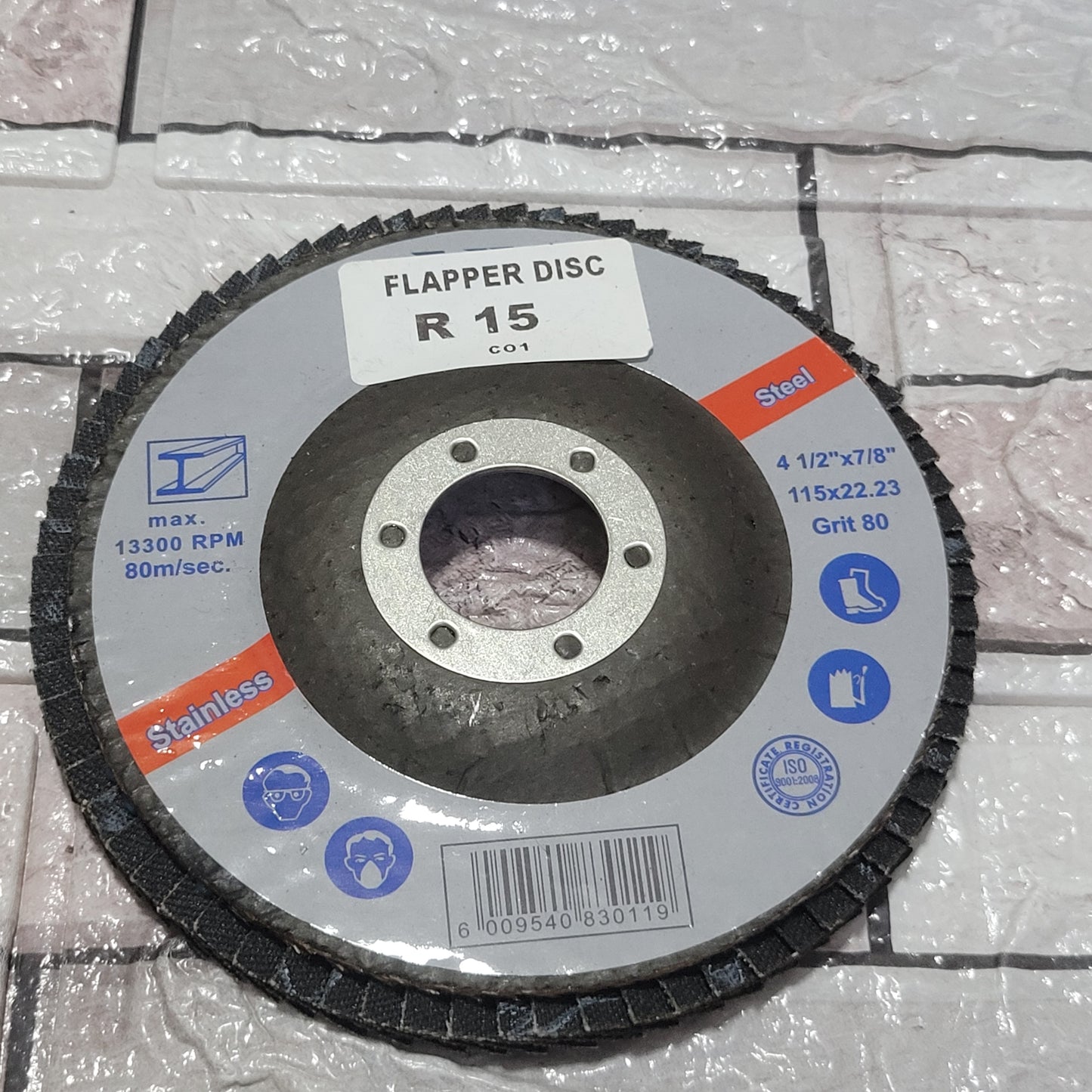115mm 80 grit Abrasive Disc