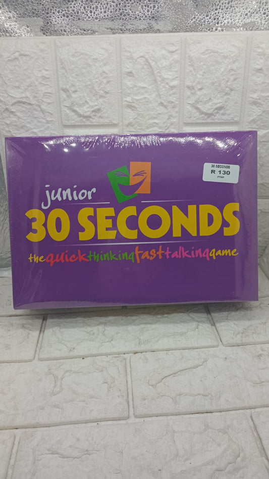 30 SECONDS JUNIOR