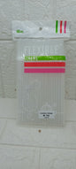 100pcs FLEXIBLE STRAWS