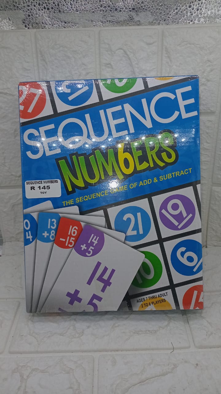 SEQUENCE NUMBERS GAME